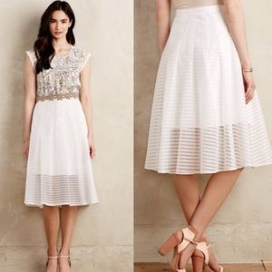 Leifsdottir White Skirt